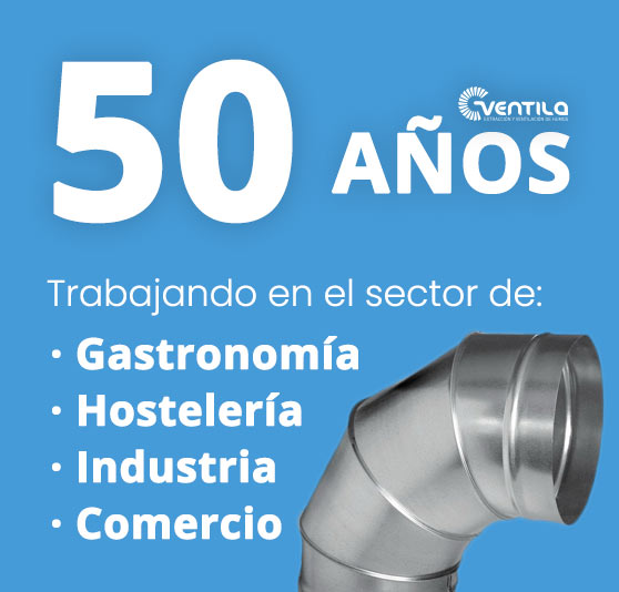 Instaladores de sistemas de ventilación de aire y humos en Barcelona