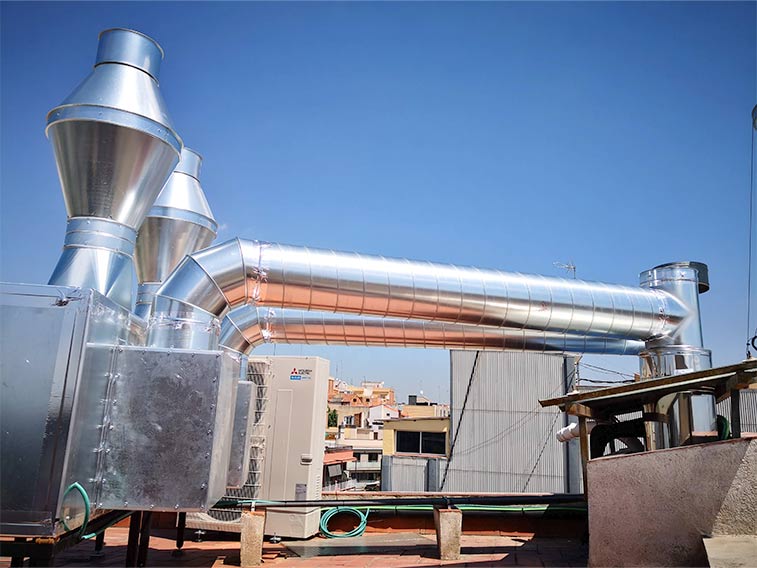 Instalación de cajas